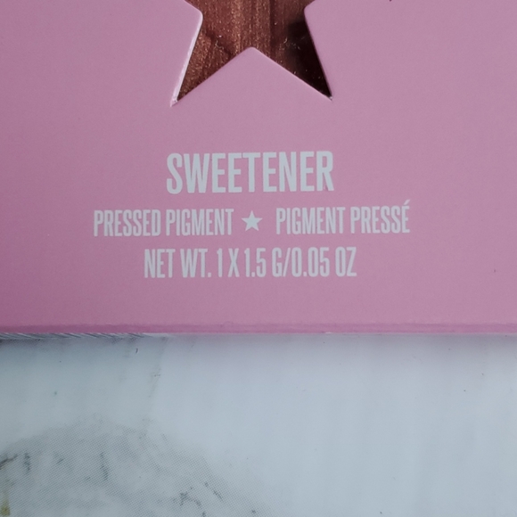 Jeffree star cosmetics sweetener pressed pigment peach single one eyeshadow - Picture 4 of 14